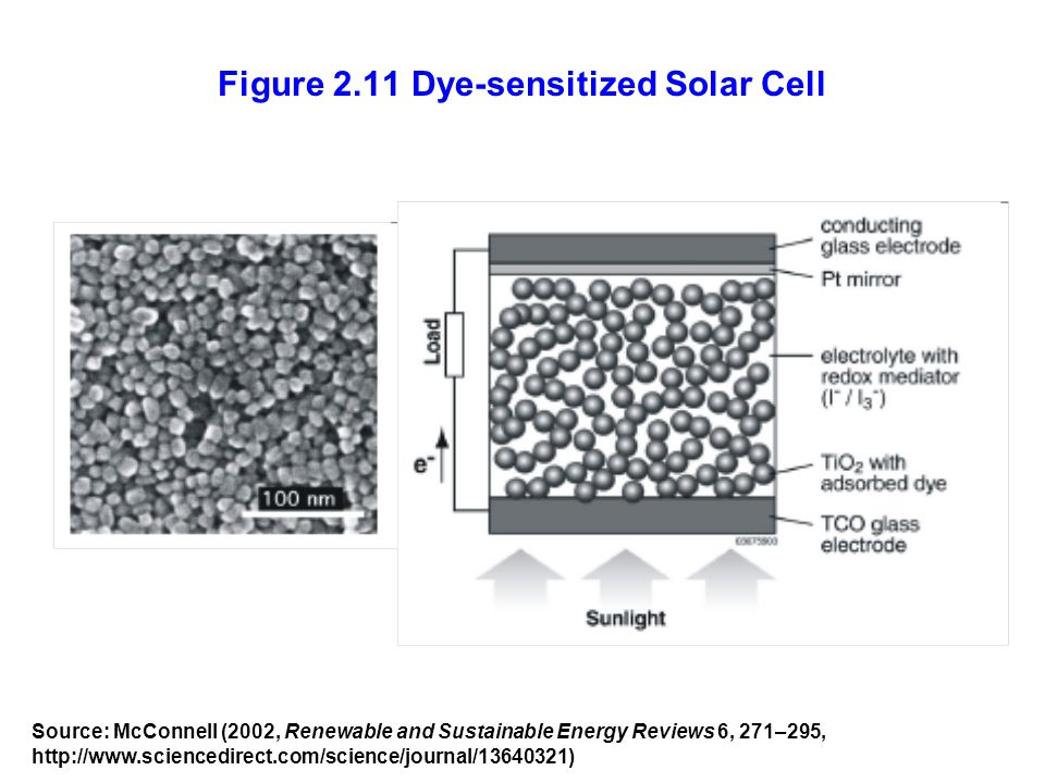 dye sensitized solar cell literature review